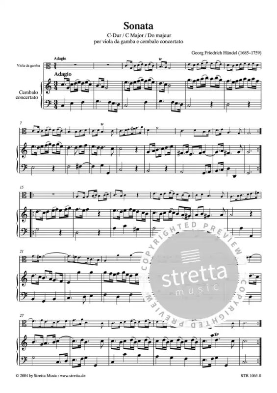 Georg Friedrich Händel - Sonate C-Dur (0)
