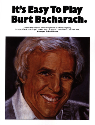 Burt Bacharach: It's Easy To Play Burt Bacharach Pvg