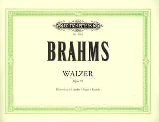 Johannes Brahms: Walzer op. 39