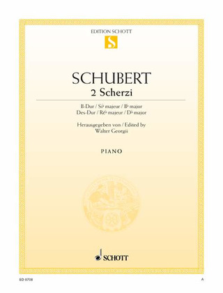 Franz Schubert - 2 Scherzi