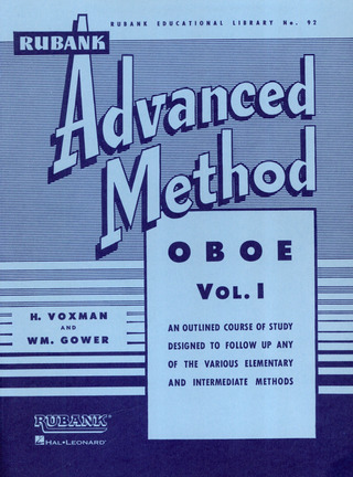 Himie Voxman - Rubank Advanced Method - Oboe Vol. 1