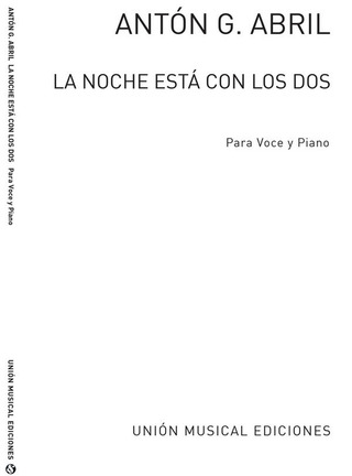 La Noche Está Con Los Dos (Voice/Piano)