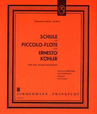 Ernesto Köhler: Schule für Piccolo-Flöte