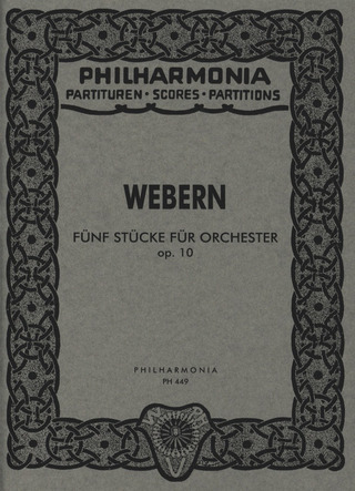 Anton Webern - 5 Stücke op. 10