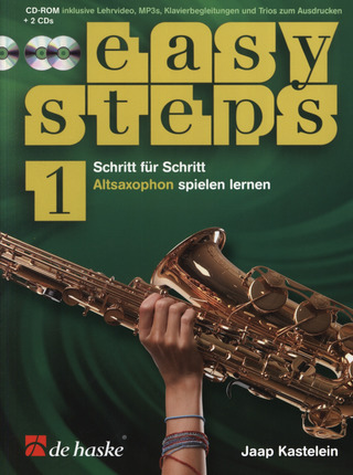Jaap Kastelein - Easy Steps 1 Altsaxophon