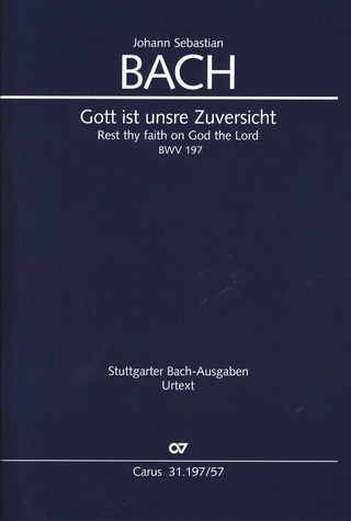 Johann Sebastian Bach - Rest thy faith on God the Lord BWV 197