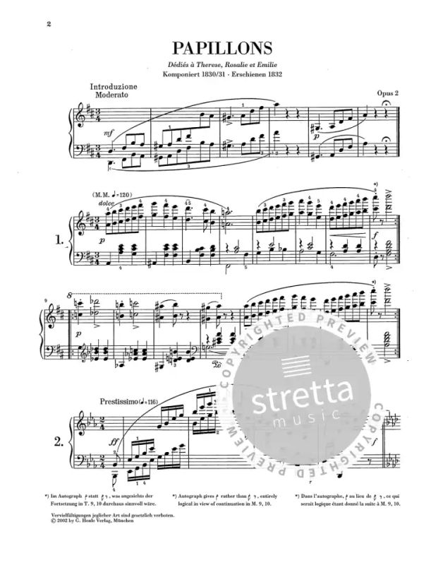 Robert Schumann - Papillons op. 2 (1)