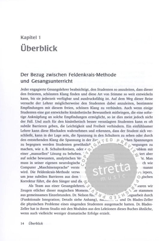 Samuel H. Nelson et al.: Feldenkrais für Sänger (6)