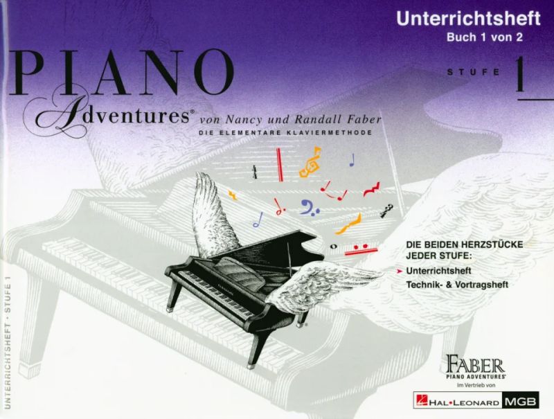 Randall Faberet al. - Faber Piano Adventures 1 – Unterrichtsheft