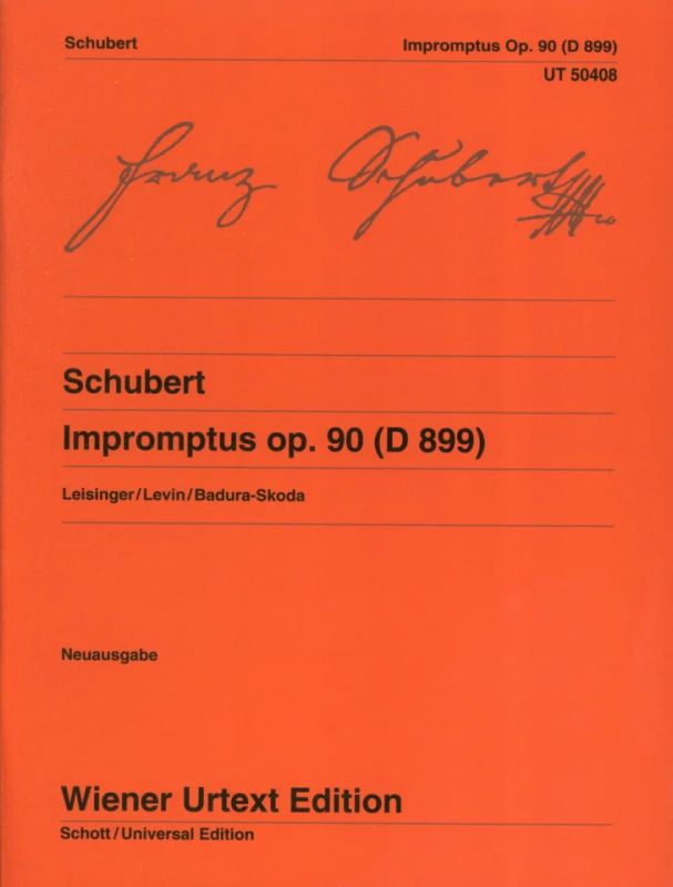 Franz Schubert - Impromptus op. 90 (D 899)