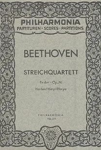 Ludwig van Beethoven - Streichquartett Es-Dur op. 74