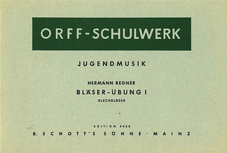 Hermann Regner - Bläser-Übung Band 1