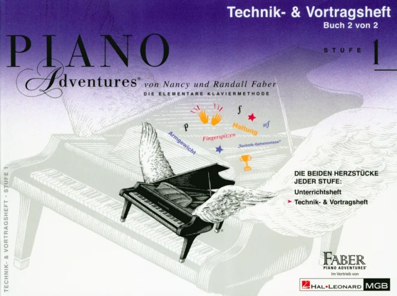Randall Faber et al. - Piano Adventures 1 – Technik- & Vortragsheft