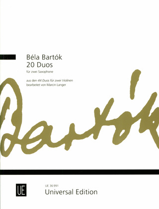 Béla Bartók - 20 Duos