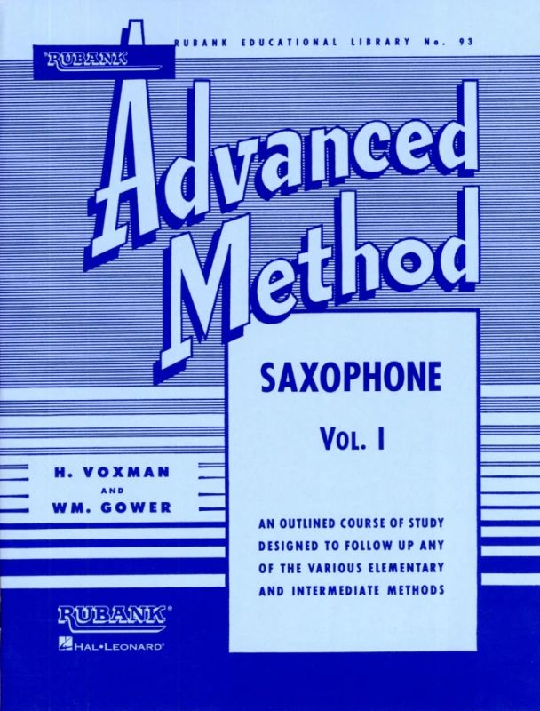 Himie Voxmanet al. - Rubank Advanced Method - Saxophone Vol. 1 (0)