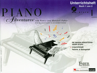 Randall Faber m fl. - Piano Adventures 1 – Unterrichtsheft