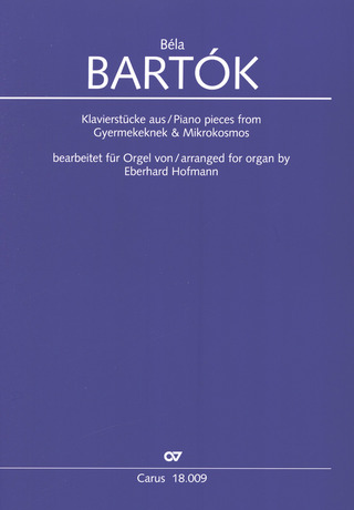 Béla Bartók: Piano pieces from Gyermekeknek and Mikrokosmos