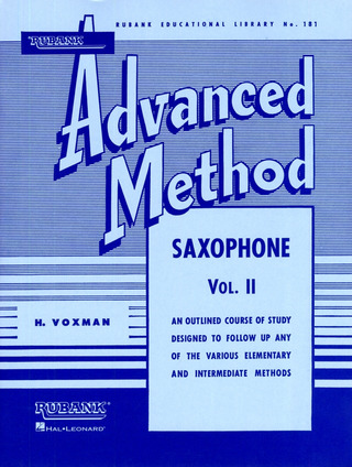 Himie Voxman et al. - Rubank Advanced Method - Saxophone Vol. 2
