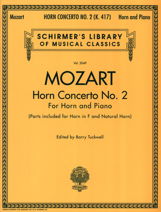 Wolfgang Amadeus Mozart - Horn Concerto No.2