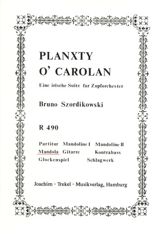 Bruno Szordikowski - Planxty O'Carolan