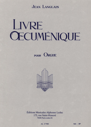 Jean Langlais - Livre Oecumenique