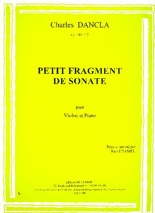 Charles Dancla - Petites pièces mignonnes (8) Op.149 n°2