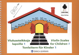 Géza Szilvay: Violin Scales for Children 1