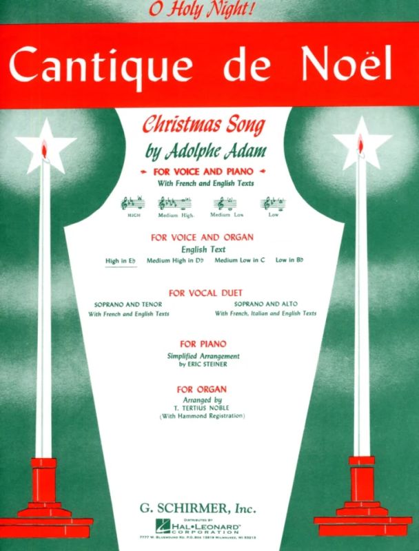 Adolphe Adam - Cantique de Noël – O Holy Night