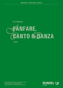 Fritz Neuböck - Fanfare, Canto und Danza