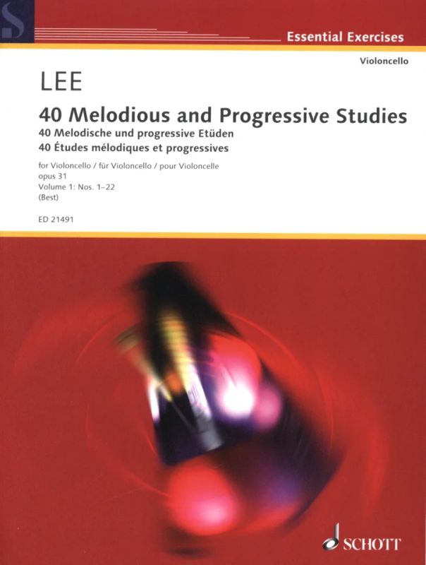 Sebastian Lee - 40 Melodious and Progressive Studies op. 31