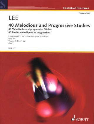 Sebastian Lee - 40 Melodious and Progressive Studies op. 31
