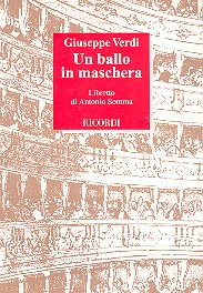 Giuseppe Verdi et al. - Un ballo in maschera/ Ein Maskenball – Libretto
