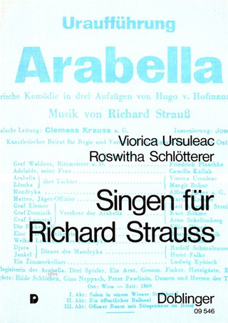 Viorica Ursuleac - Singen für Richard Strauss