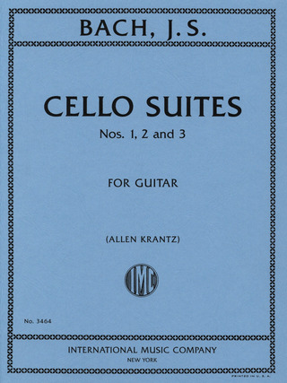 Johann Sebastian Bach - Cello Suites nos.1-3