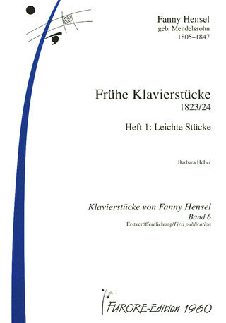 Fanny Hensel - Frühe Klavierstücke 1