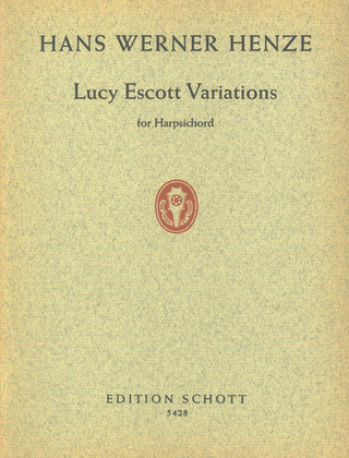 Hans Werner Henze - Lucy Escott Variations