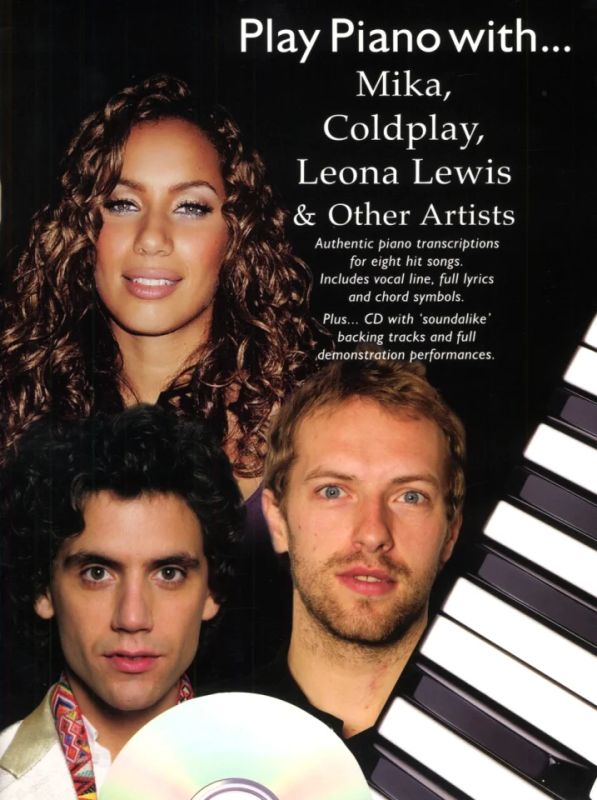 Play Piano With Mika, Coldplay, Leona Lewis And Other Artists (Book An