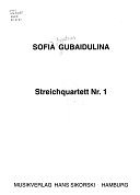 Sofia Gubaidulina - String Quartet No.1