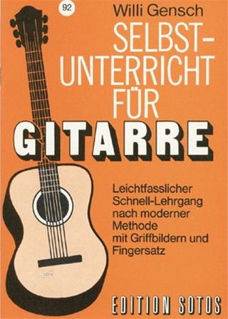 Willi Gensch - Selbstunterricht für Gitarre