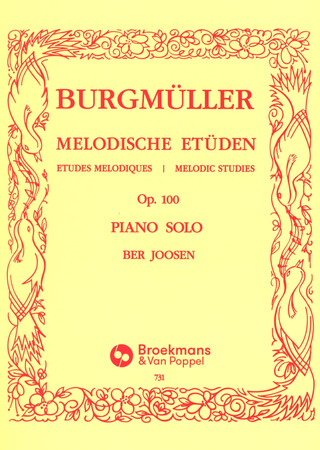 Friedrich Burgmüller - Melodic studies op. 100