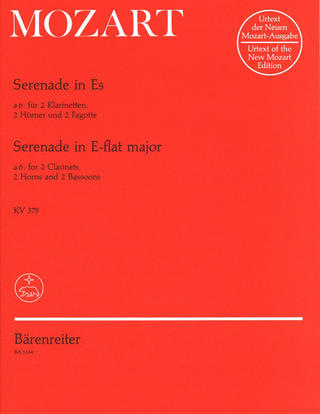 Wolfgang Amadeus Mozart - Serenade for Winds in E-flat major KV 375