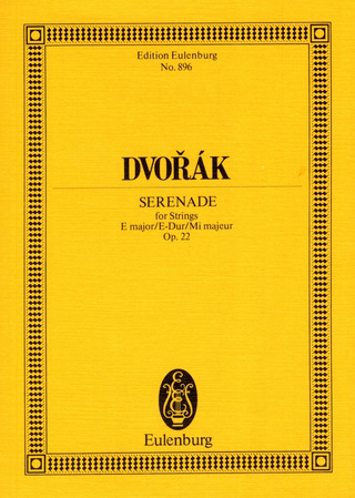 Antonín Dvořák - Serenade  E-Dur op. 22 B 52