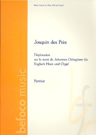 Josquin Desprez - Déploration sur la mort de Johannes Ockeghem