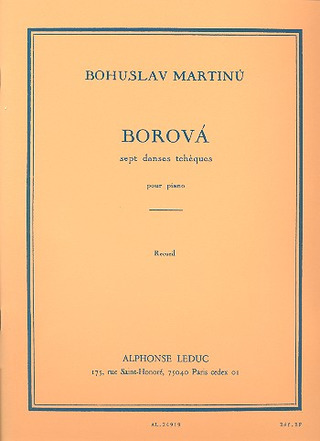 Bohuslav Martinů - Borova H195