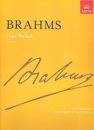Johannes Brahmset al. - 4 Ballads Op.10 Piano
