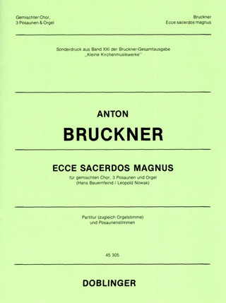 Anton Bruckner: Ecce sacerdos magnus