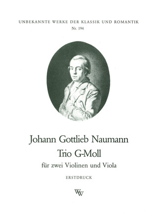 Johann Gottlieb Naumann - Trio g-moll