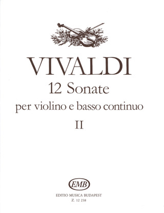 Antonio Vivaldi - 12 sonate per violino e basso continuo 2