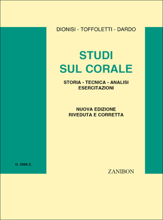 Renato Dionisiet al. - Studi sul Corale