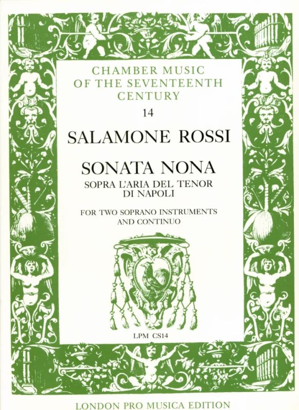 Salamone Rossi - Sonata Sopra Aria Del Tenor Di Napoli